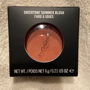 Mac Cosmetic Sheertone Shimmer Blush Ambering Rose